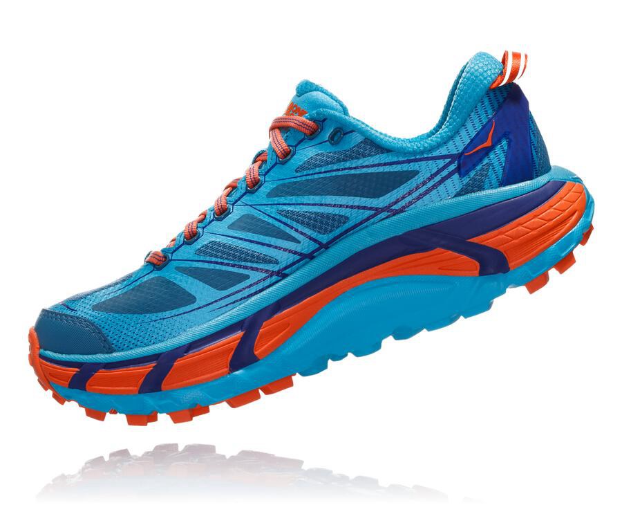 Tenis Trail Hoka One One Feminino Azuis - Mafate Speed 2 - 267-VOPEDA